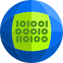 Código binario icon