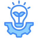 innovación verde icon