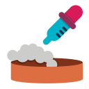 reacción química icon