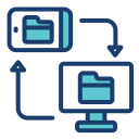 sincronización de datos icon