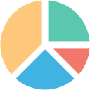 gráfico circular icon