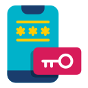 código pin icon