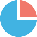 gráfico circular icon