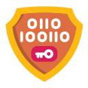 código binario icon