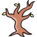 Árbol seco icon