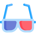 Gafas 3d icon