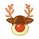 ciervo navideño icon