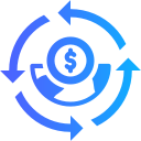 economía circular icon