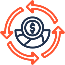 economía circular icon