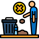 tirar basura icon