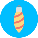 bombilla de navidad icon