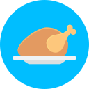 pavo asado icon