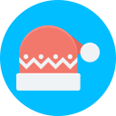 gorro de papá noel icon