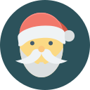 cara de papá noel icon