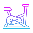 bicicleta de gimnasio icon