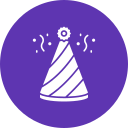 sombrero de fiesta icon