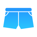 calças curtas 