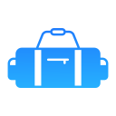 Sport bag icon
