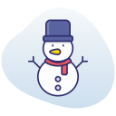 muñeco de nieve icon