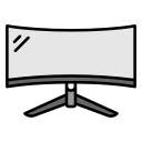 monitor curvo 