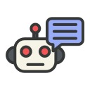 robot conversacional icon