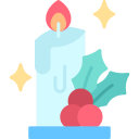 vela de navidad icon