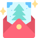 tarjeta de navidad icon