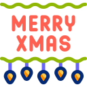 feliz navidad animated icon