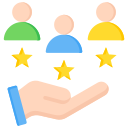 satisfacción del cliente icon