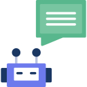 robot conversacional icon