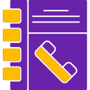 directorio telefónico icon