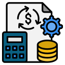 planificación financiera icon