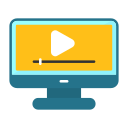 transmisión de video icon