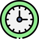 Reloj circular icon