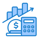 planificación financiera icon