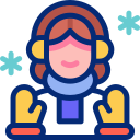 mujer animated icon