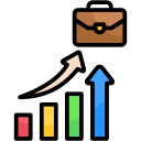 crecimiento empresarial icon