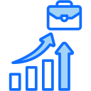 crecimiento empresarial icon