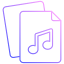 archivo de audio icon