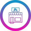 tienda de bicicletas icon