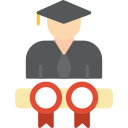 diplomas icon