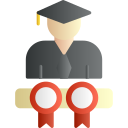 diplomas icon