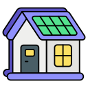 casa solar icon