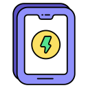 energía móvil icon