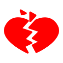 corazón roto icon