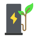 energía sostenible icon