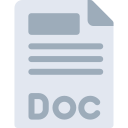 formato de archivo doc icon