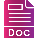 formato de archivo doc icon