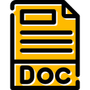 formato de archivo doc icon