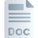 formato de archivo doc icon